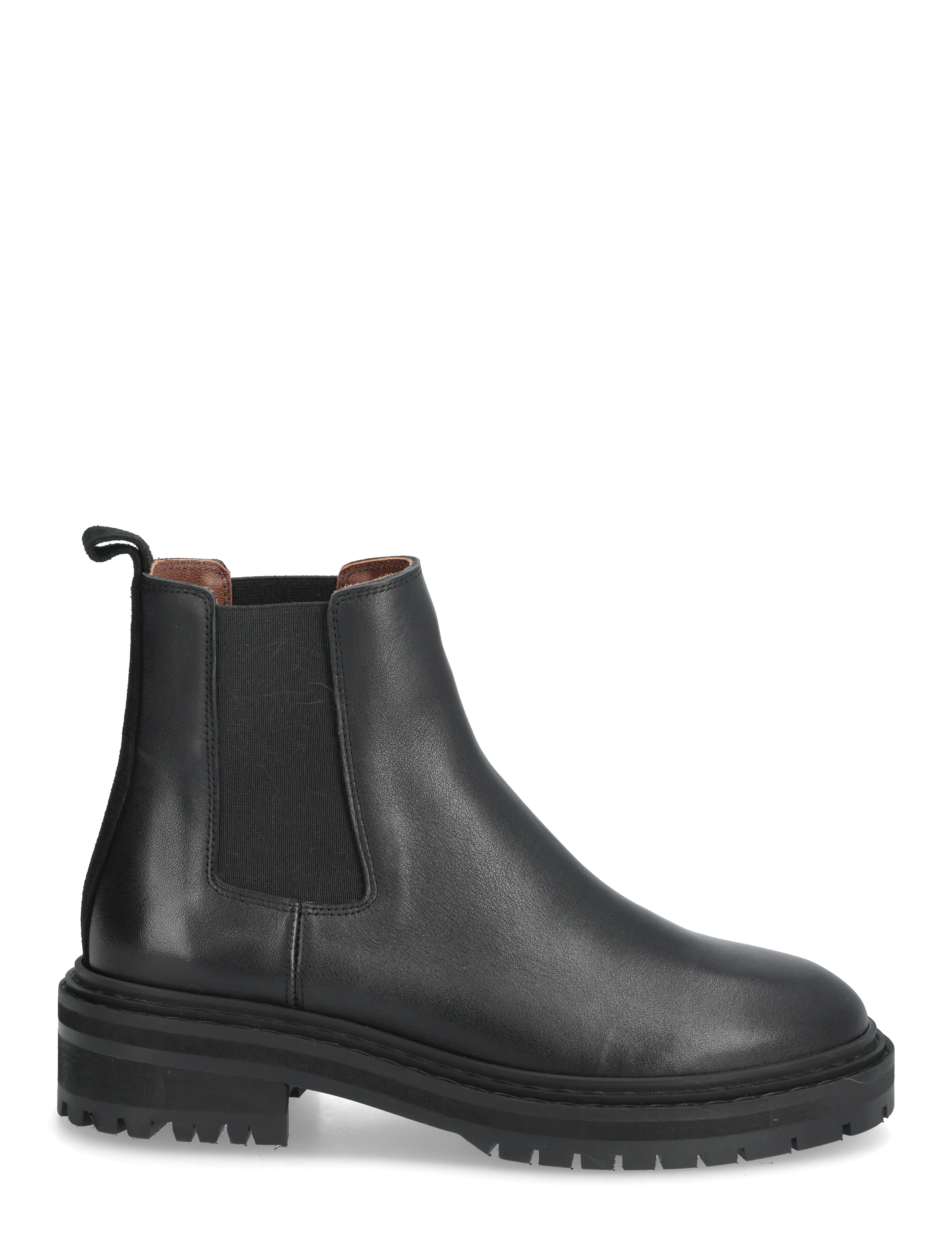 Anonymous Copenhagen - Haily low cut - chelsea stila zābaki - soft calf black - 1