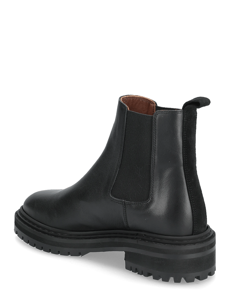 Anonymous Copenhagen - Haily low cut - chelsea stila zābaki - soft calf black - 2