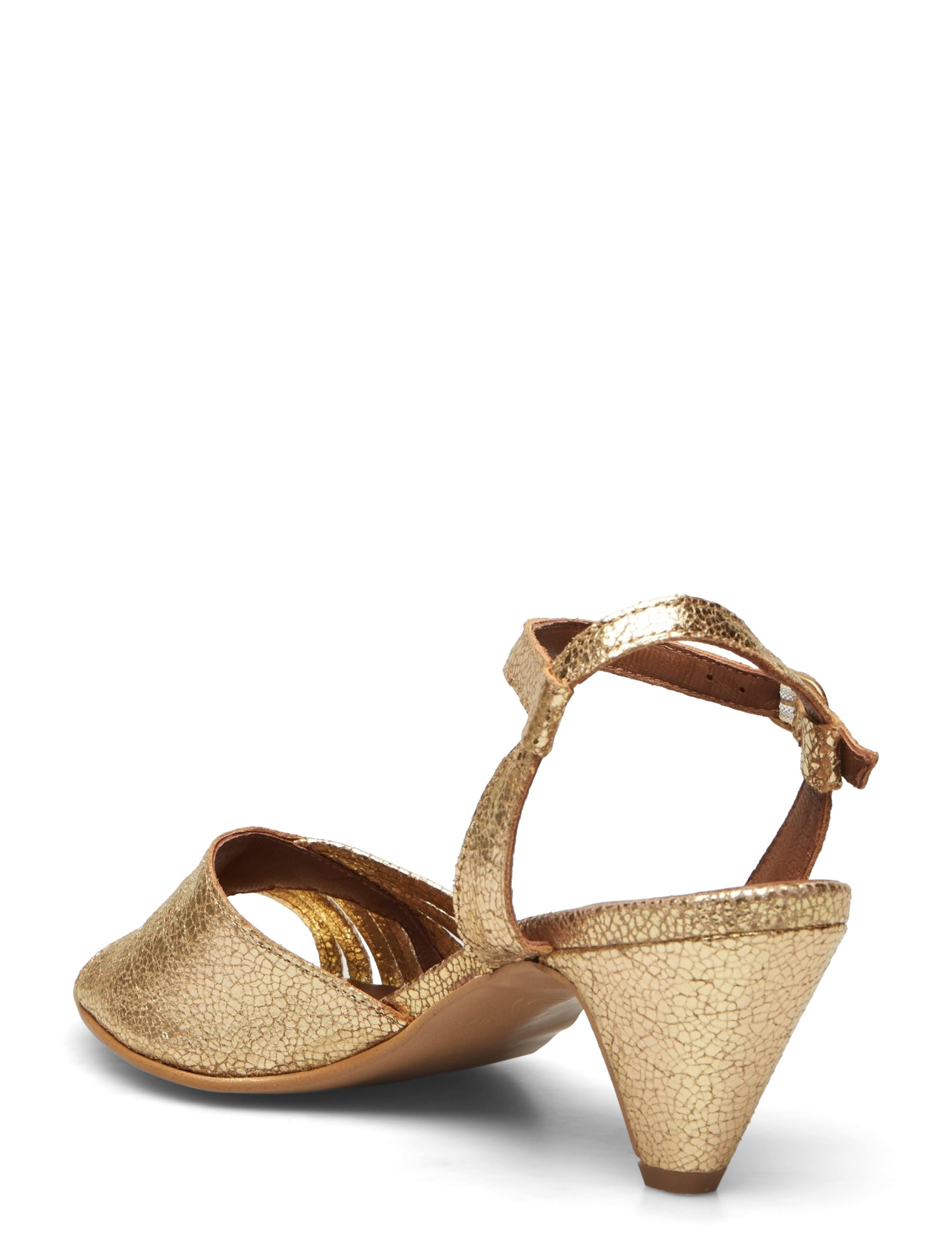 Anonymous Copenhagen - Hermine - crackled metallic goat gold - 3