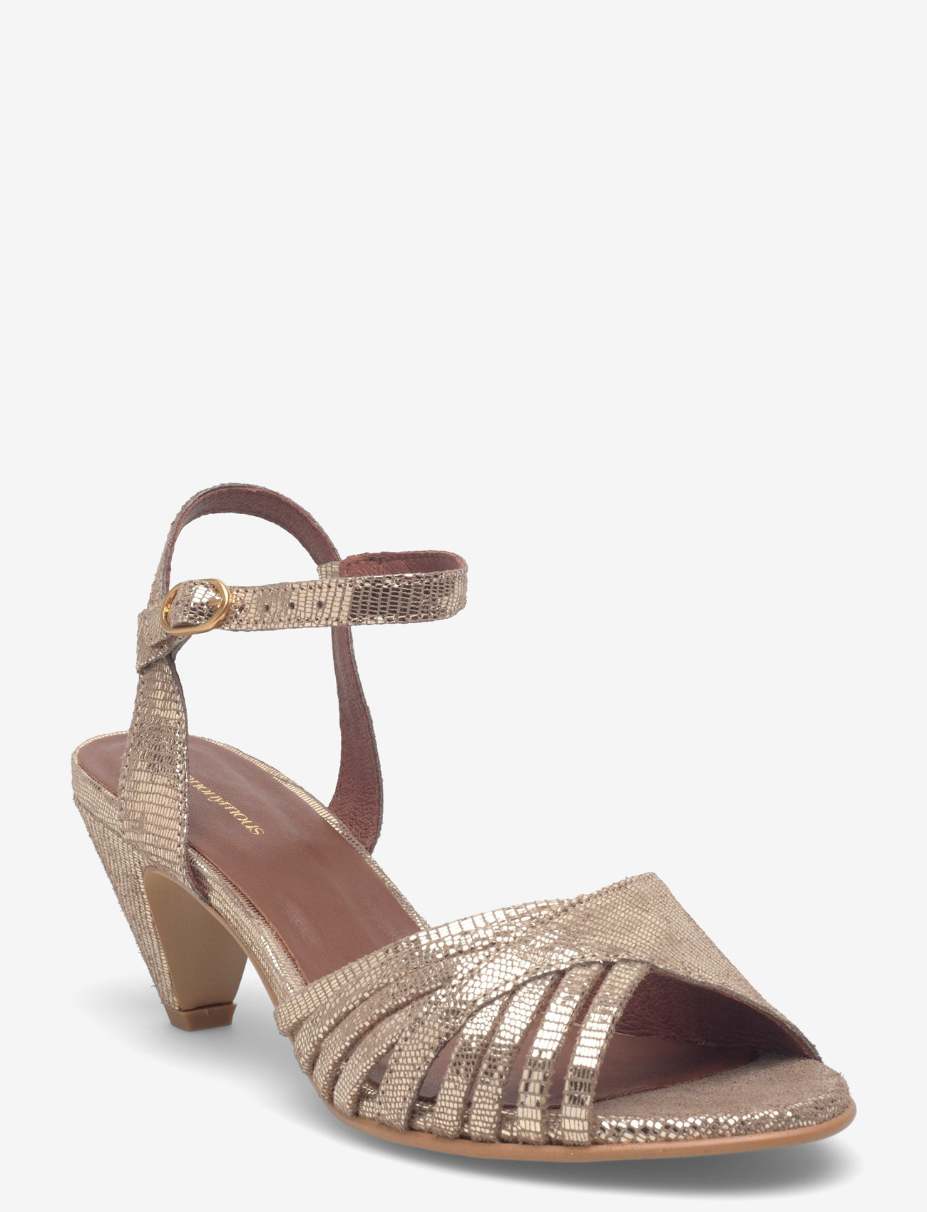 Anonymous Copenhagen - Hermine - pumps - lizard metallic goat vintage champagne - 0
