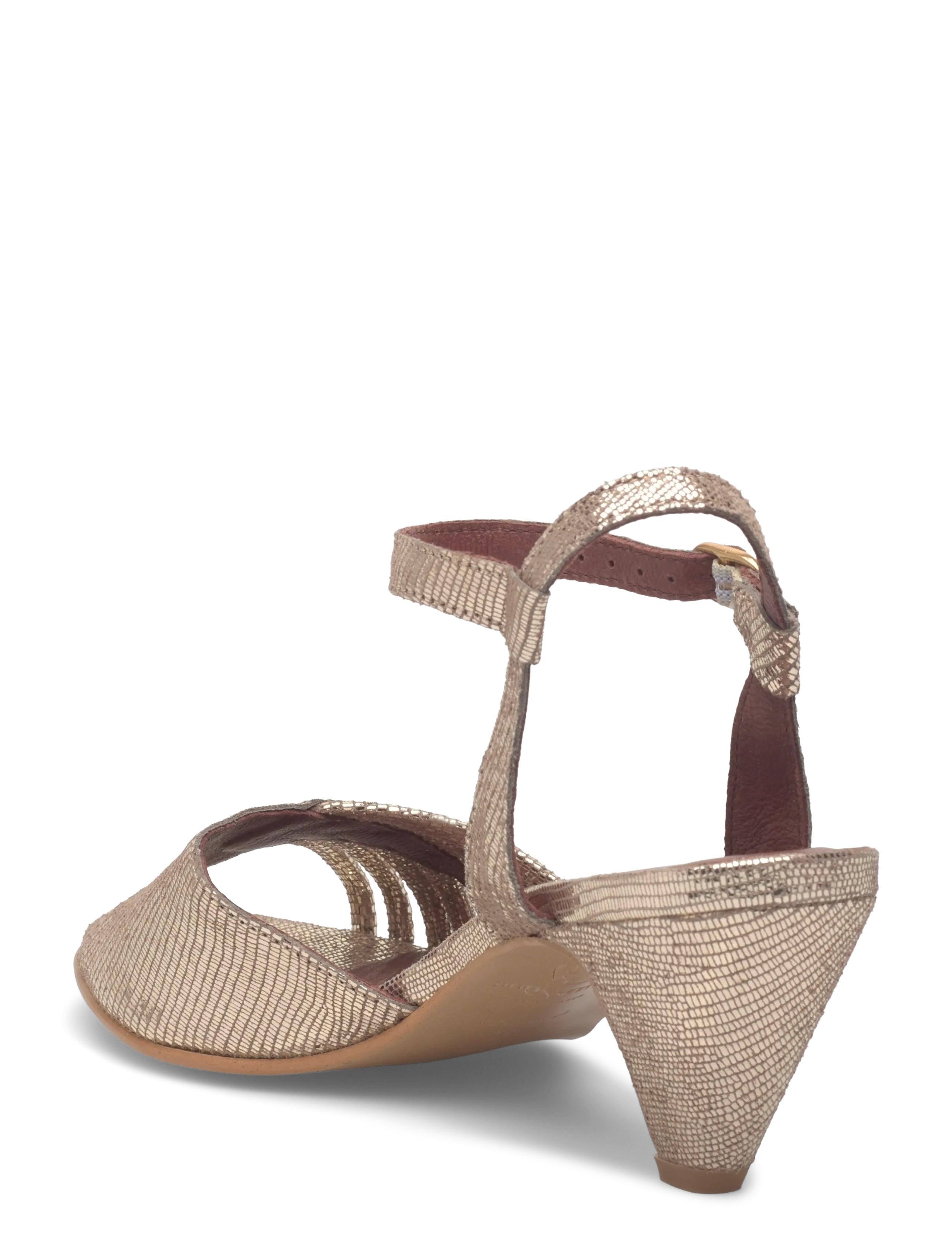 Anonymous Copenhagen - Hermine - pumps - lizard metallic goat vintage champagne - 2