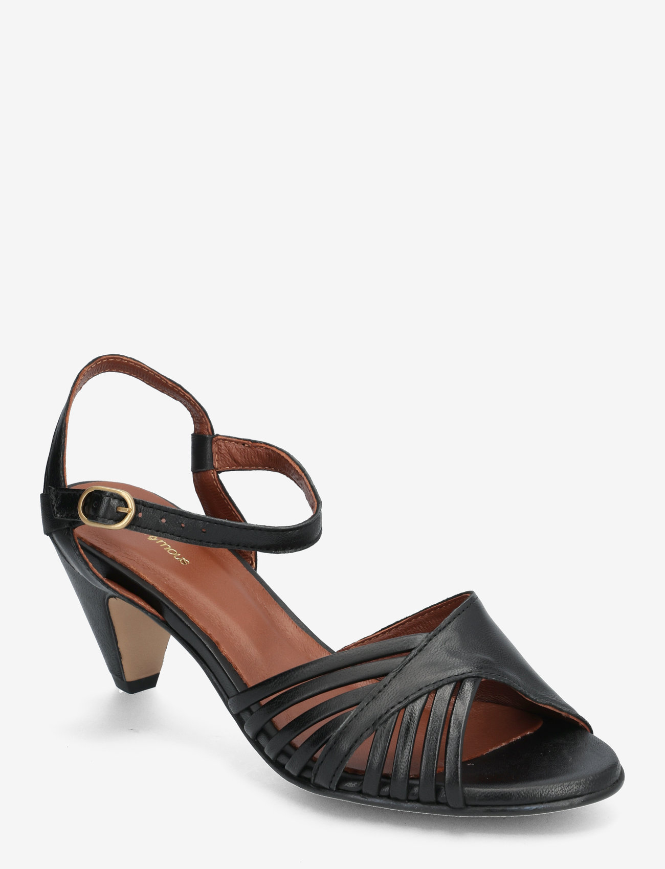 Anonymous Copenhagen - Hermine - sandaletten - shiny lamb black - 1