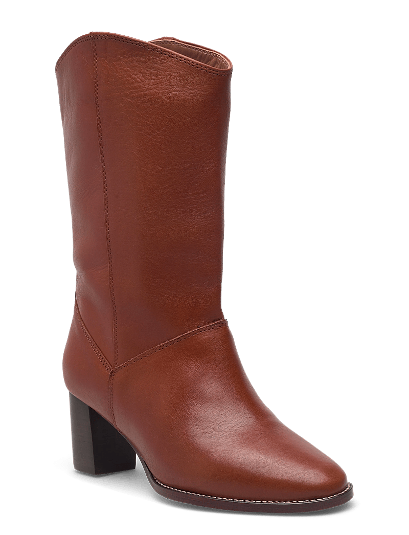 Anonymous Copenhagen - Hirah 55 - stiefeletten mit absatz - vegetal soft calf chestnut - 0