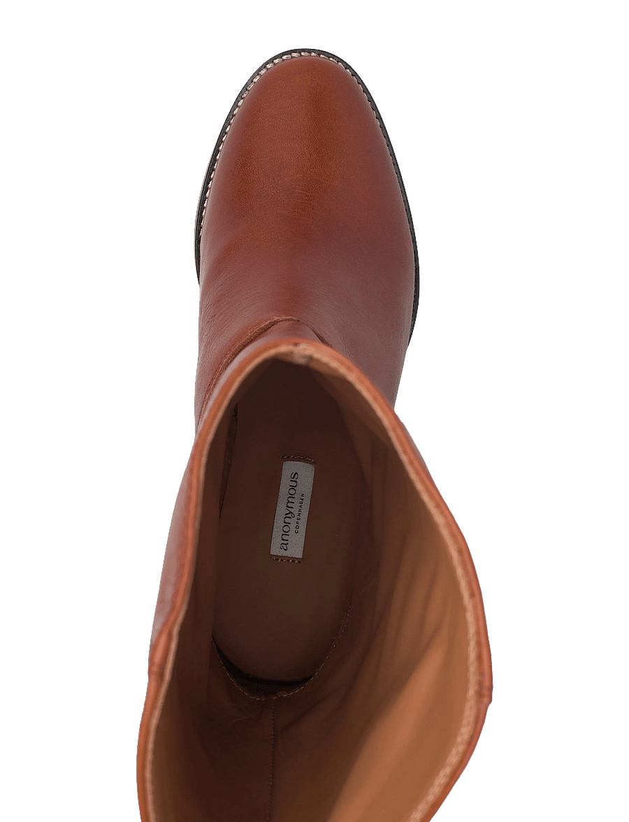 Anonymous Copenhagen - Hirah 55 - støvletter - vegetal soft calf chestnut - 3