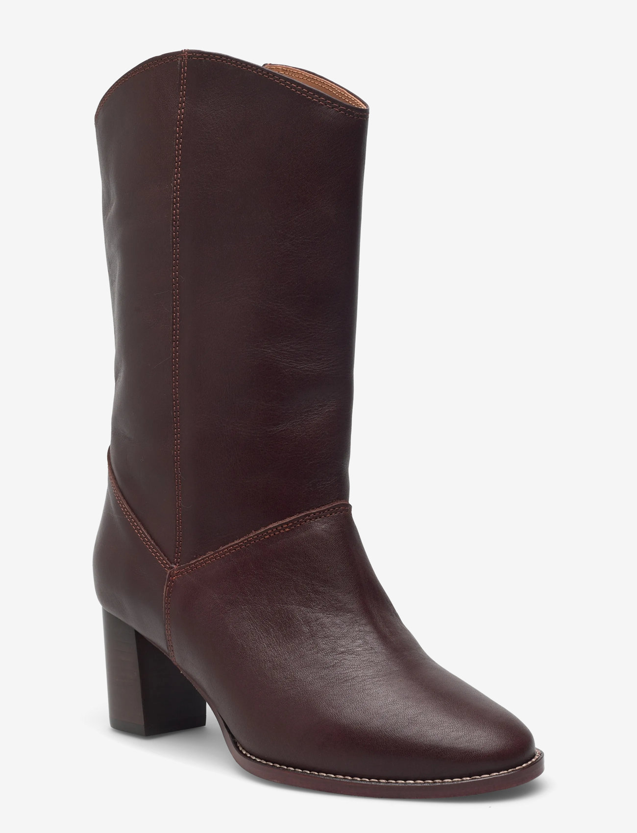 Anonymous Copenhagen - Hirah 55 - Öklastígvél með hæl - vegetal soft calf coffee brown - 0