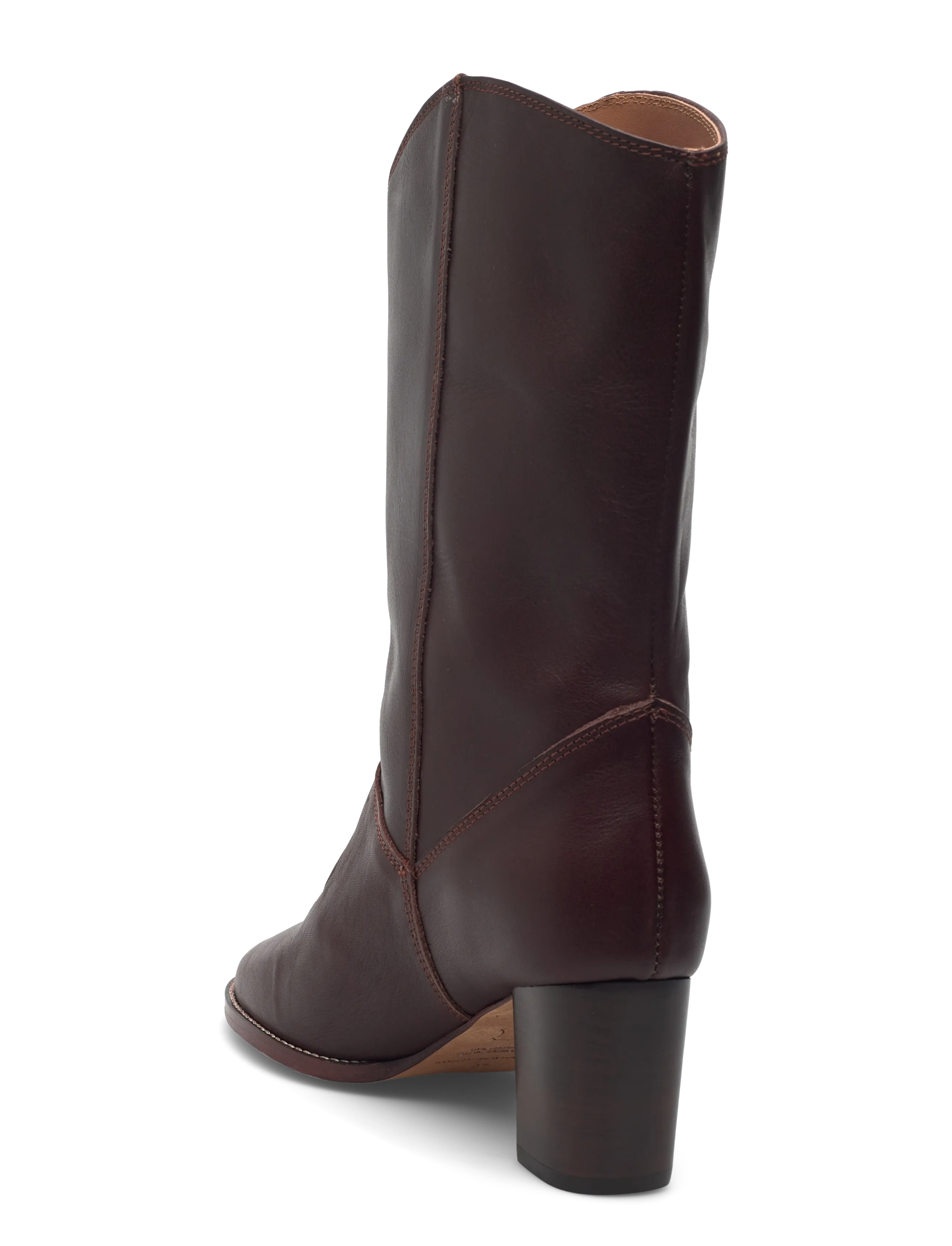 Anonymous Copenhagen - Hirah 55 - kõrge konts - vegetal soft calf coffee brown - 2