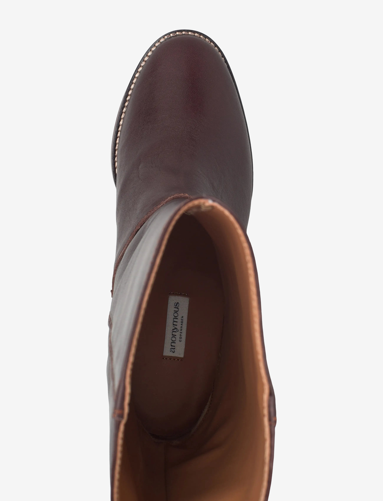 Anonymous Copenhagen - Hirah 55 - Öklastígvél með hæl - vegetal soft calf coffee brown - 3