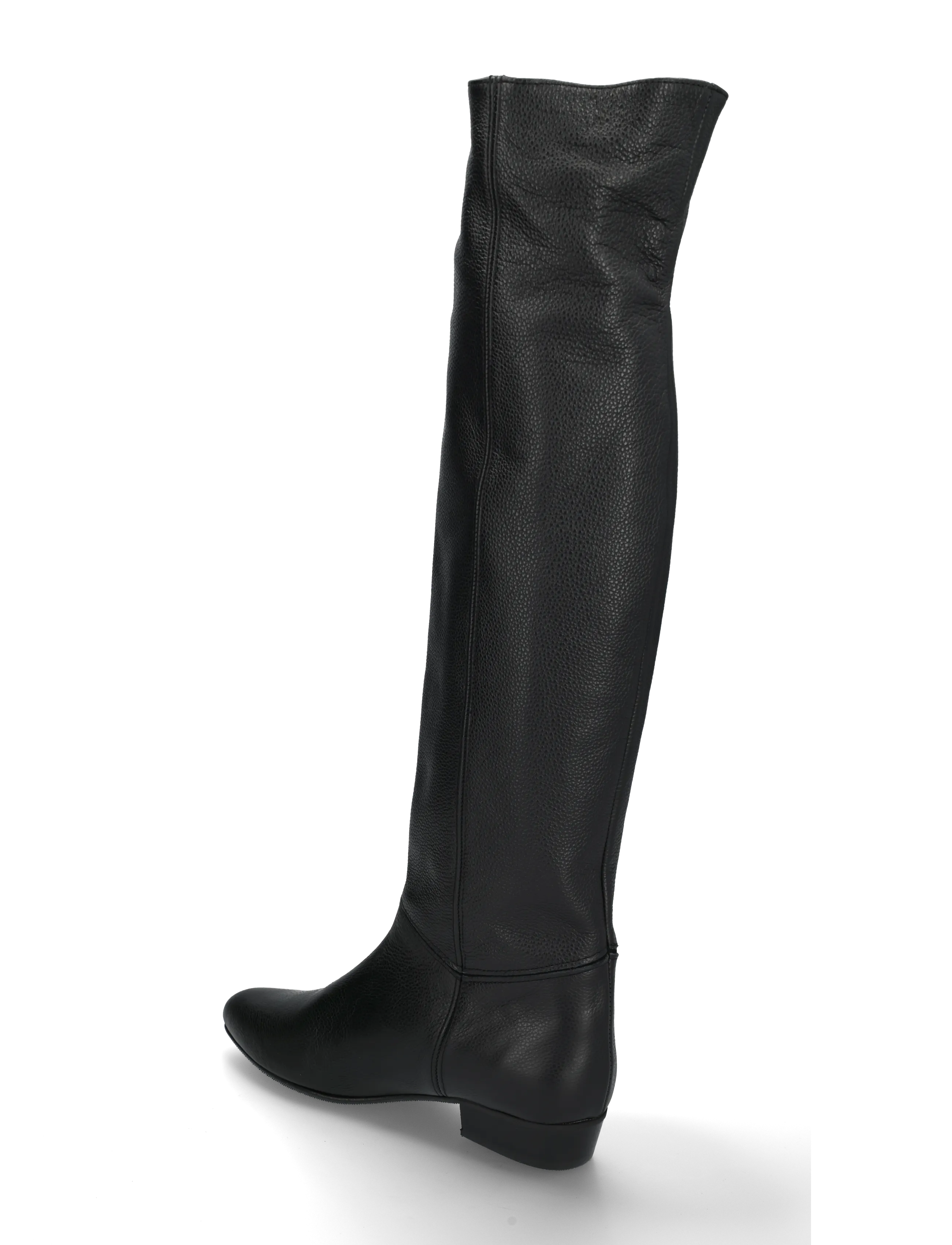 Anonymous Copenhagen - Jadah 20 - overknee-stiefel - pebbled soft calf & suede leather black - 1
