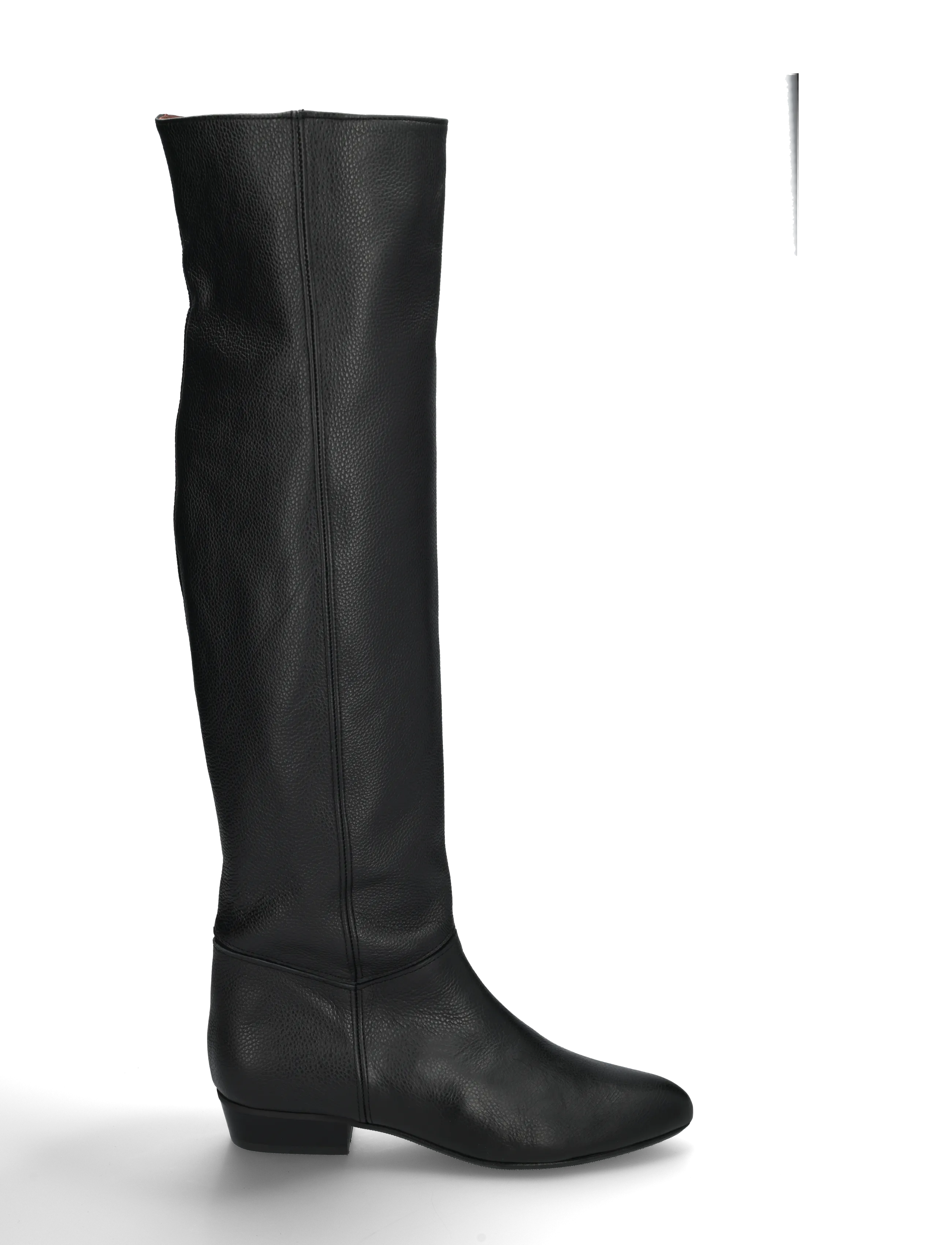 Anonymous Copenhagen - Jadah 20 - overknee-stiefel - pebbled soft calf & suede leather black - 2