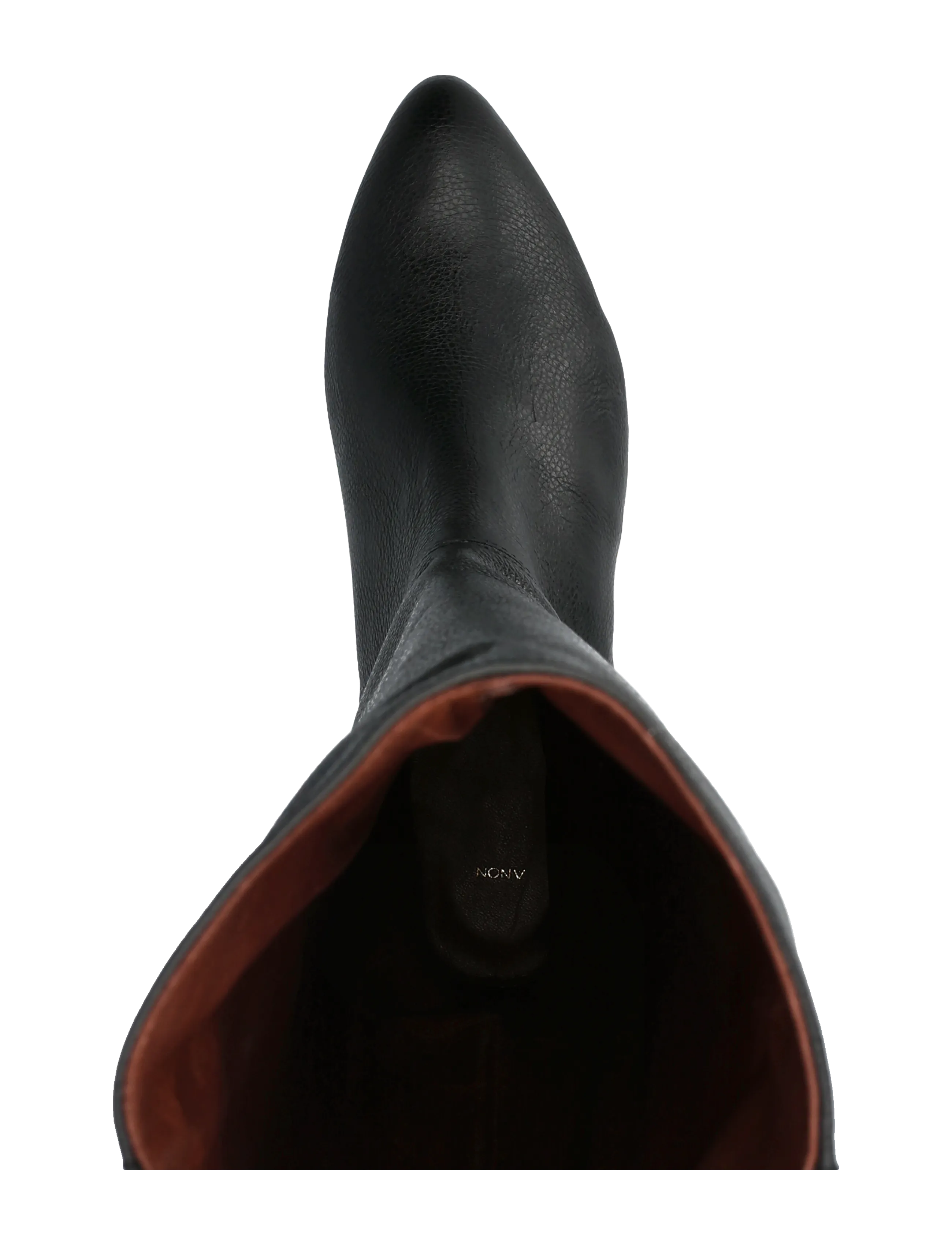 Anonymous Copenhagen - Jadah 20 - overknee-stiefel - pebbled soft calf & suede leather black - 3