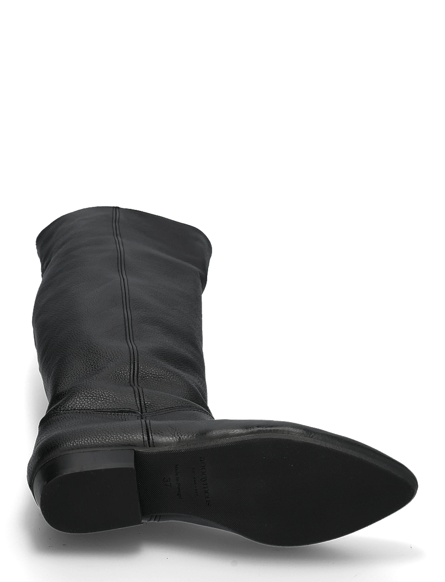 Anonymous Copenhagen - Jadah 20 - overknee-stiefel - pebbled soft calf & suede leather black - 4
