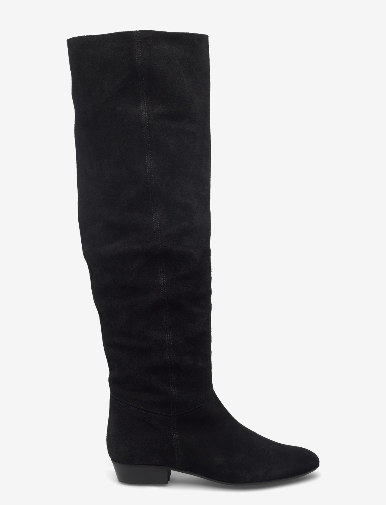 Anonymous Copenhagen - Jadah 20 - knee high boots - calf suede & sleek leather black - 1