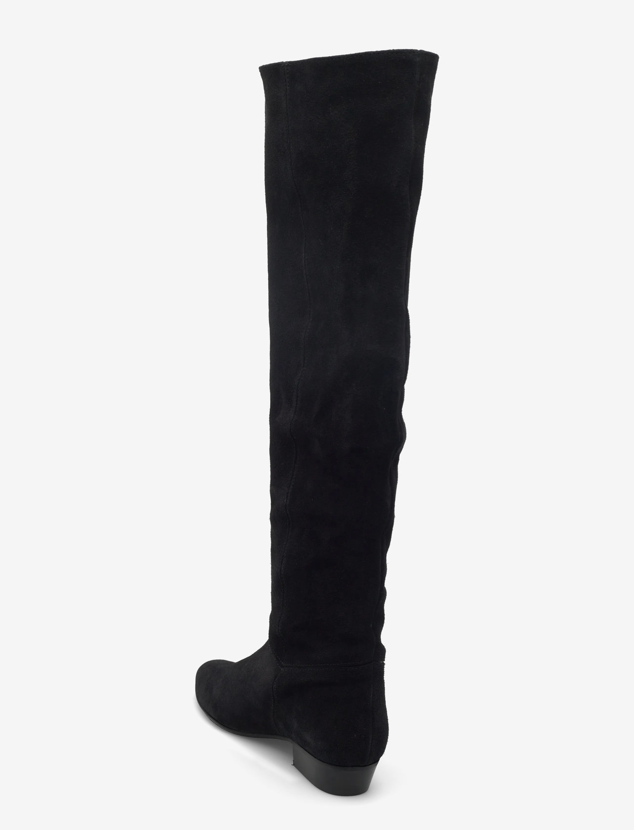 Anonymous Copenhagen - Jadah 20 - knee high boots - calf suede & sleek leather black - 2