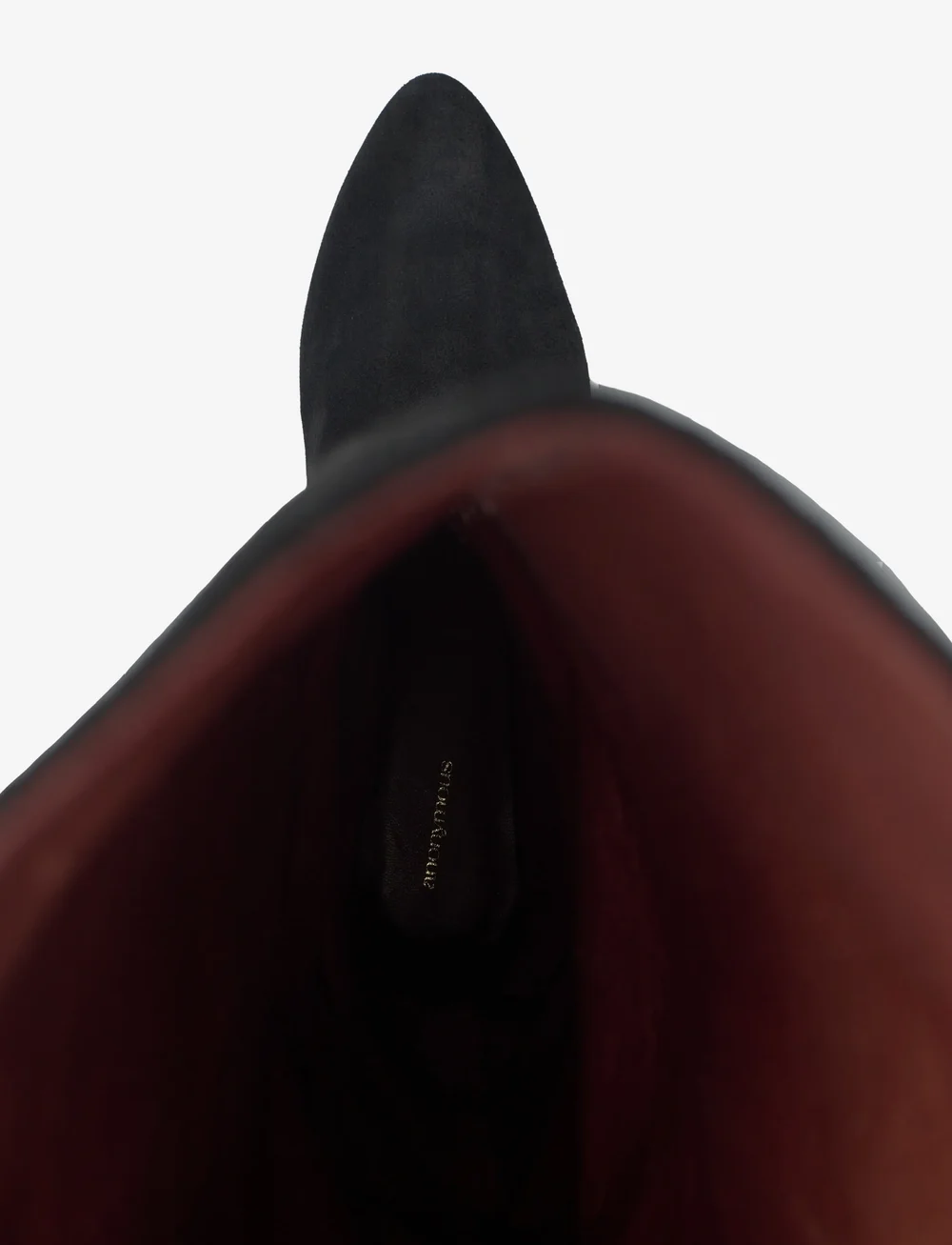 Anonymous Copenhagen - Jadah 20 - pika säärega saapad - calf suede & sleek leather black - 3