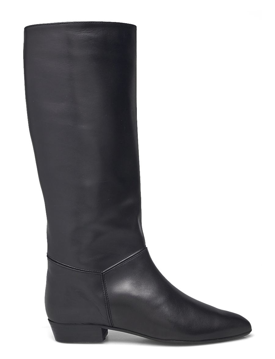 Anonymous Copenhagen - Jasmina 20 - langskaftede støvler - soft calf & calf suede black - 1