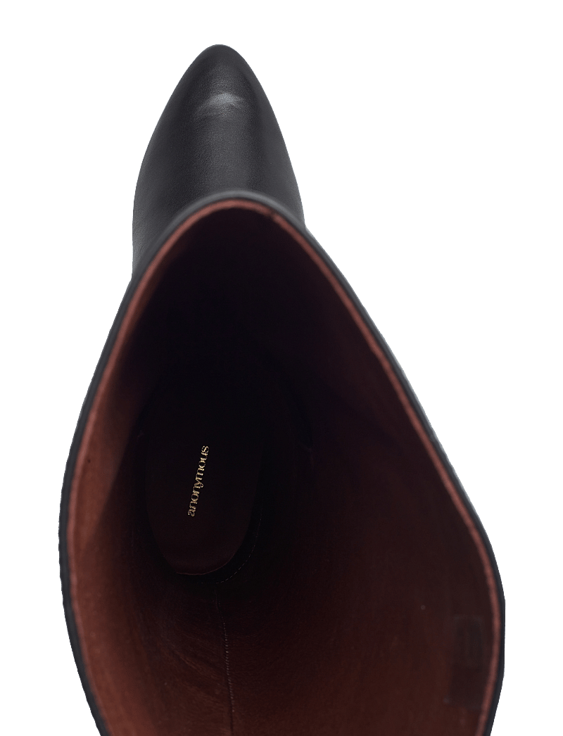 Anonymous Copenhagen - Jasmina 20 - lange laarzen - soft calf & calf suede black - 3