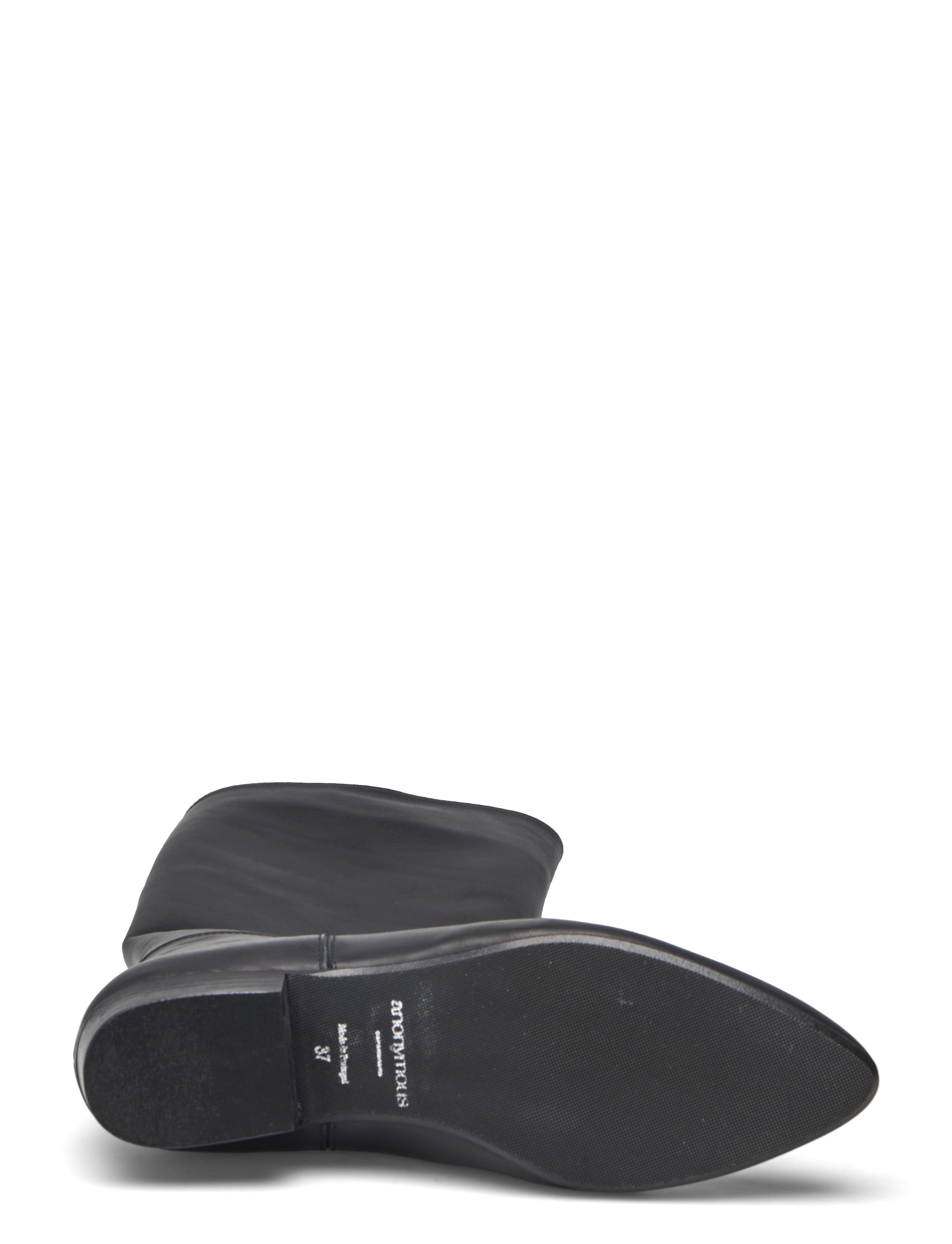 Anonymous Copenhagen - Jasmina 20 - langskaftede støvler - soft calf & calf suede black - 4