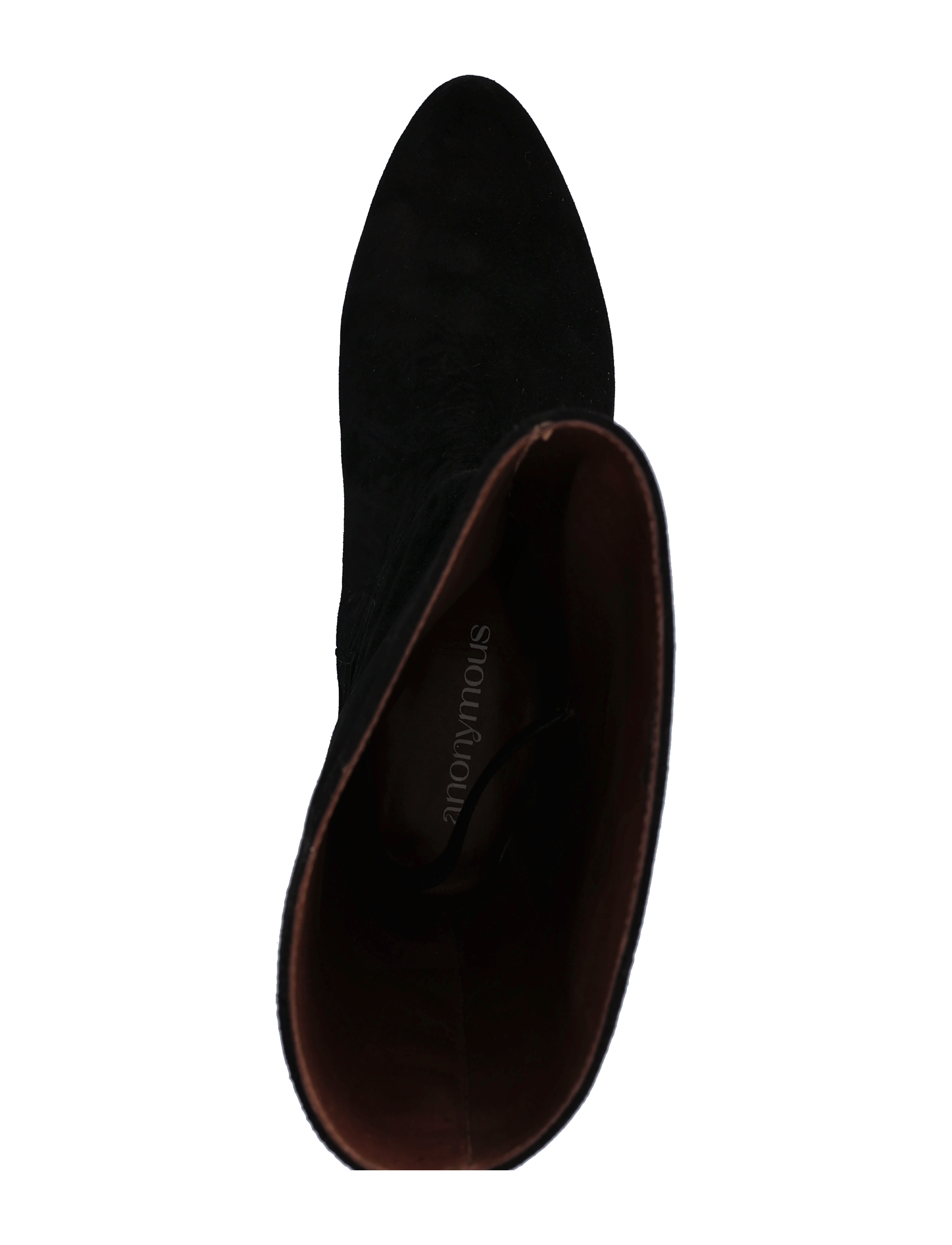 Anonymous Copenhagen - Jasmina 20 - há stígvél - calf suede & sleek leather black - 3