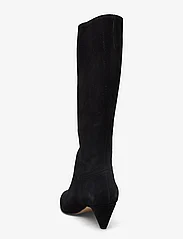 Anonymous Copenhagen - Jasmina 50 stiletto - langskaftede støvler - calf suede & sleek leather black - 2