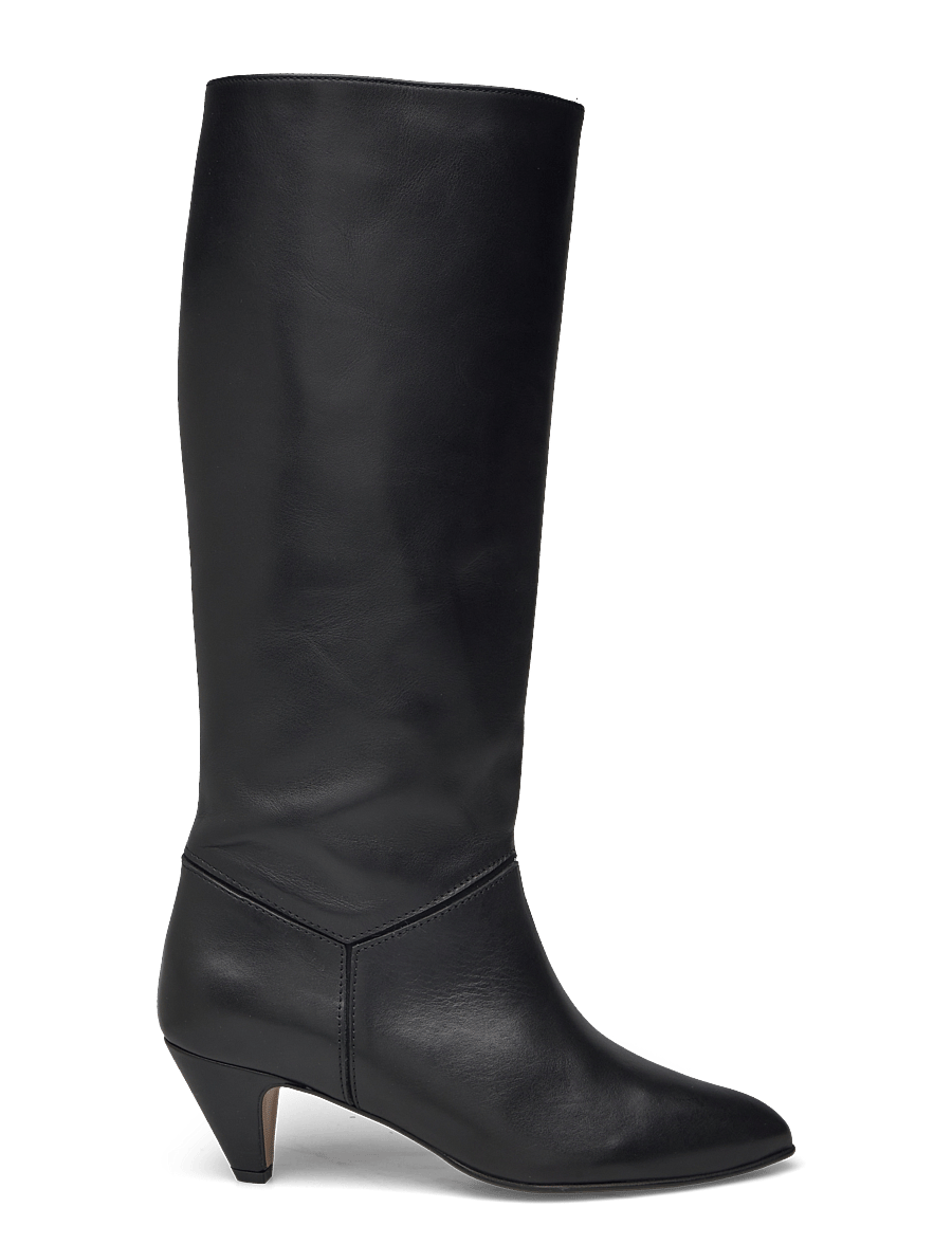 Anonymous Copenhagen - Jasmina 50 stiletto - knee high boots - soft calf & calf suede black - 1