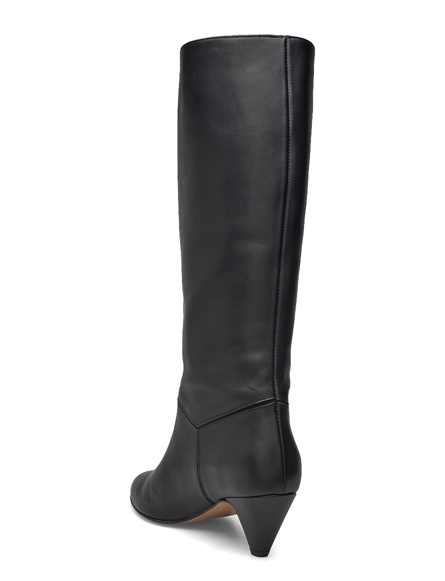 Anonymous Copenhagen - Jasmina 50 stiletto - knee high boots - soft calf & calf suede black - 2