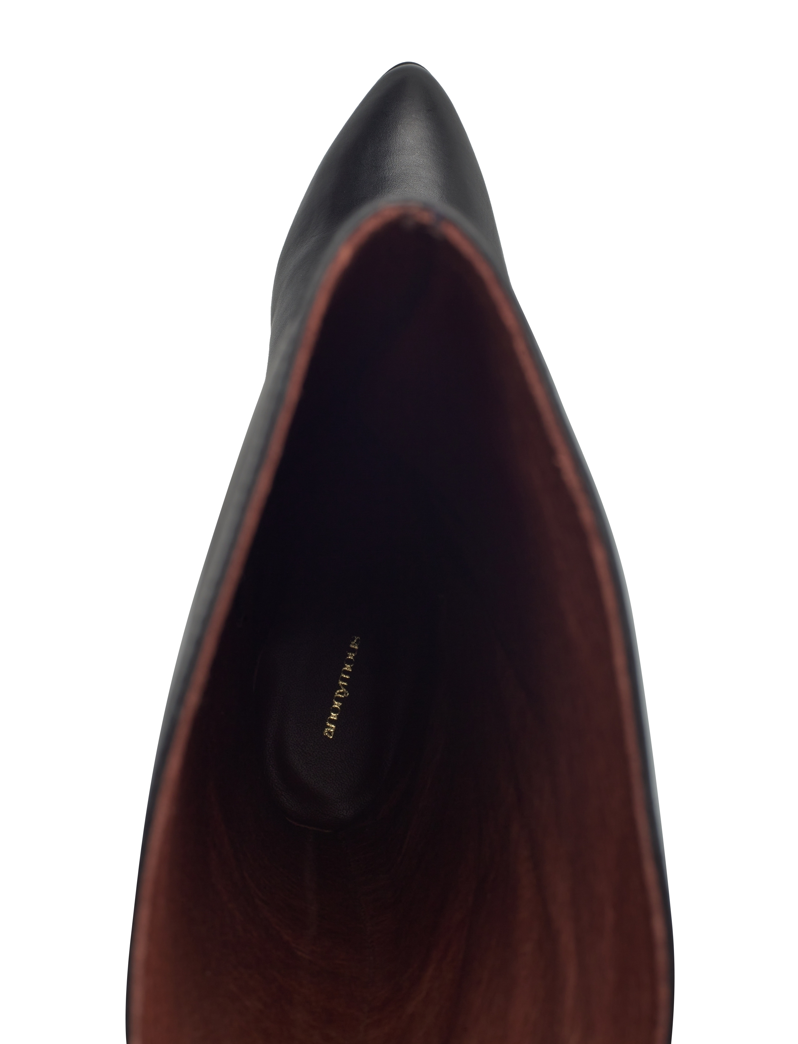 Anonymous Copenhagen - Jasmina 50 stiletto - soft calf & calf suede black - 3