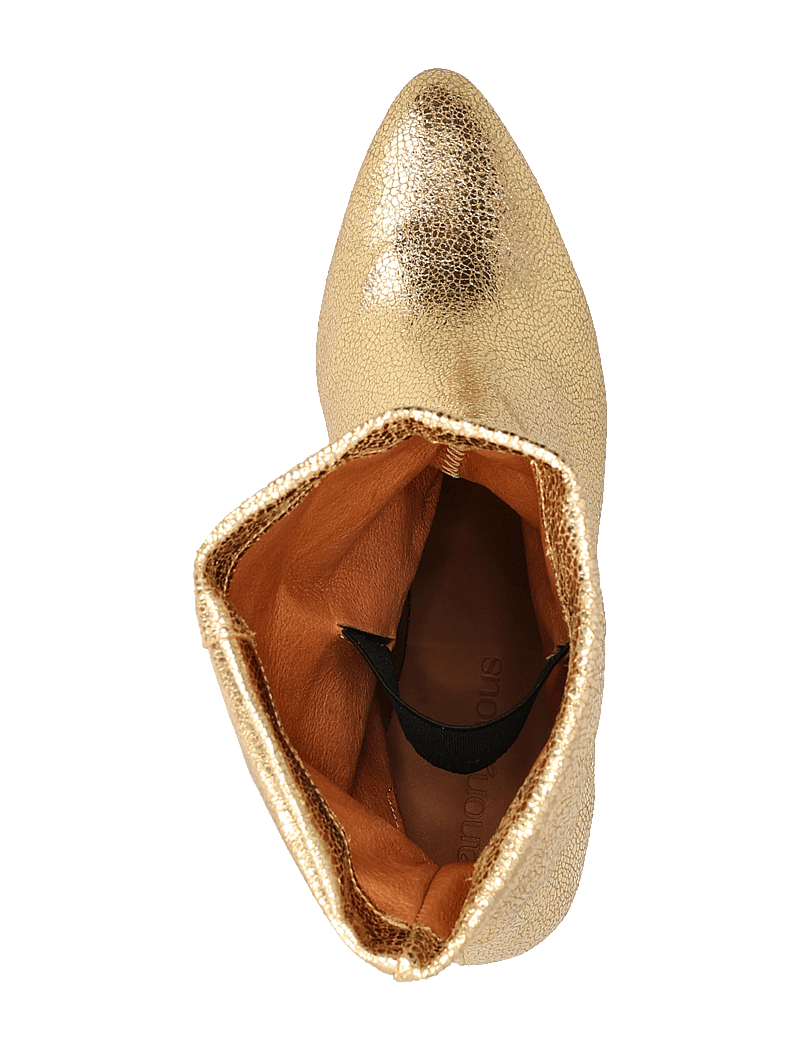 Anonymous Copenhagen - Jassi 50 stiletto - stiefeletten mit absatz - crackled metallic goat gold - 3