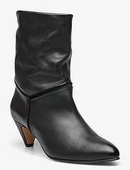 Anonymous Copenhagen - Jassi 50 stiletto - høj hæl - soft calf & calf suede black - 0