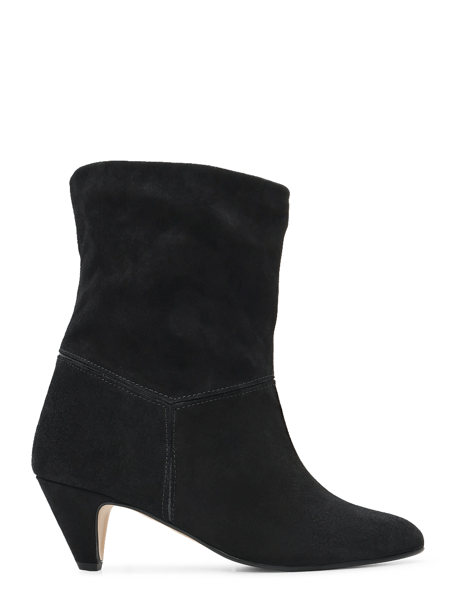 Anonymous Copenhagen - Jassi 50 stiletto - stiefeletten mit absatz - calf suede & sleek leather black - 0