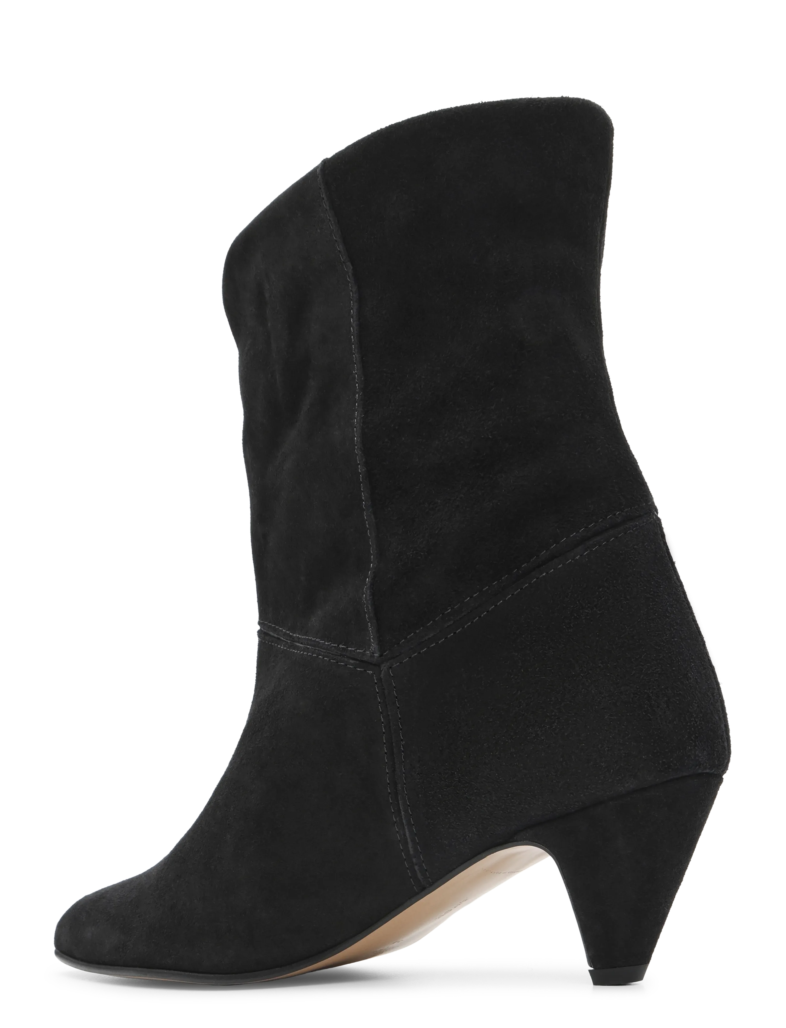 Anonymous Copenhagen - Jassi 50 stiletto - stiefeletten mit absatz - calf suede & sleek leather black - 1