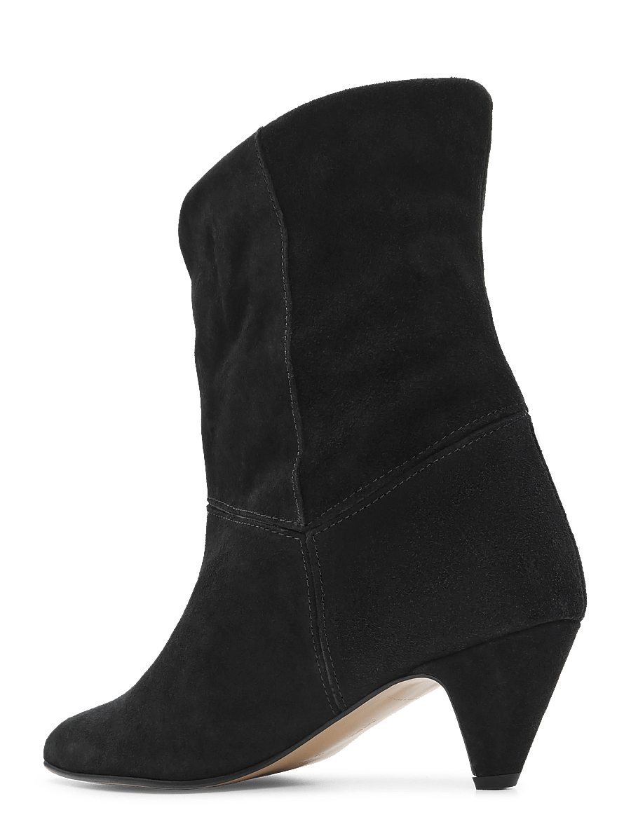 Anonymous Copenhagen - Jassi 50 stiletto - stiefeletten mit absatz - calf suede & sleek leather black - 1