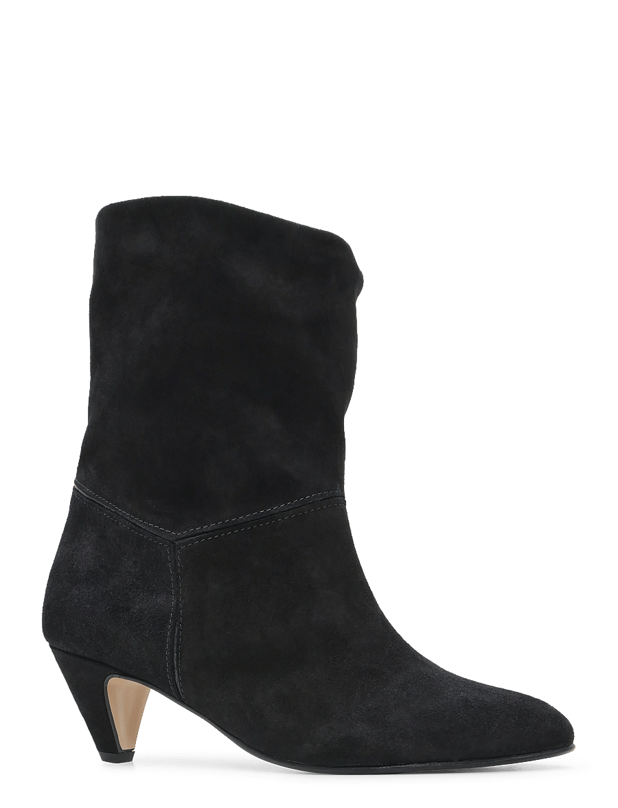 Anonymous Copenhagen - Jassi 50 stiletto - stiefeletten mit absatz - calf suede & sleek leather black - 2
