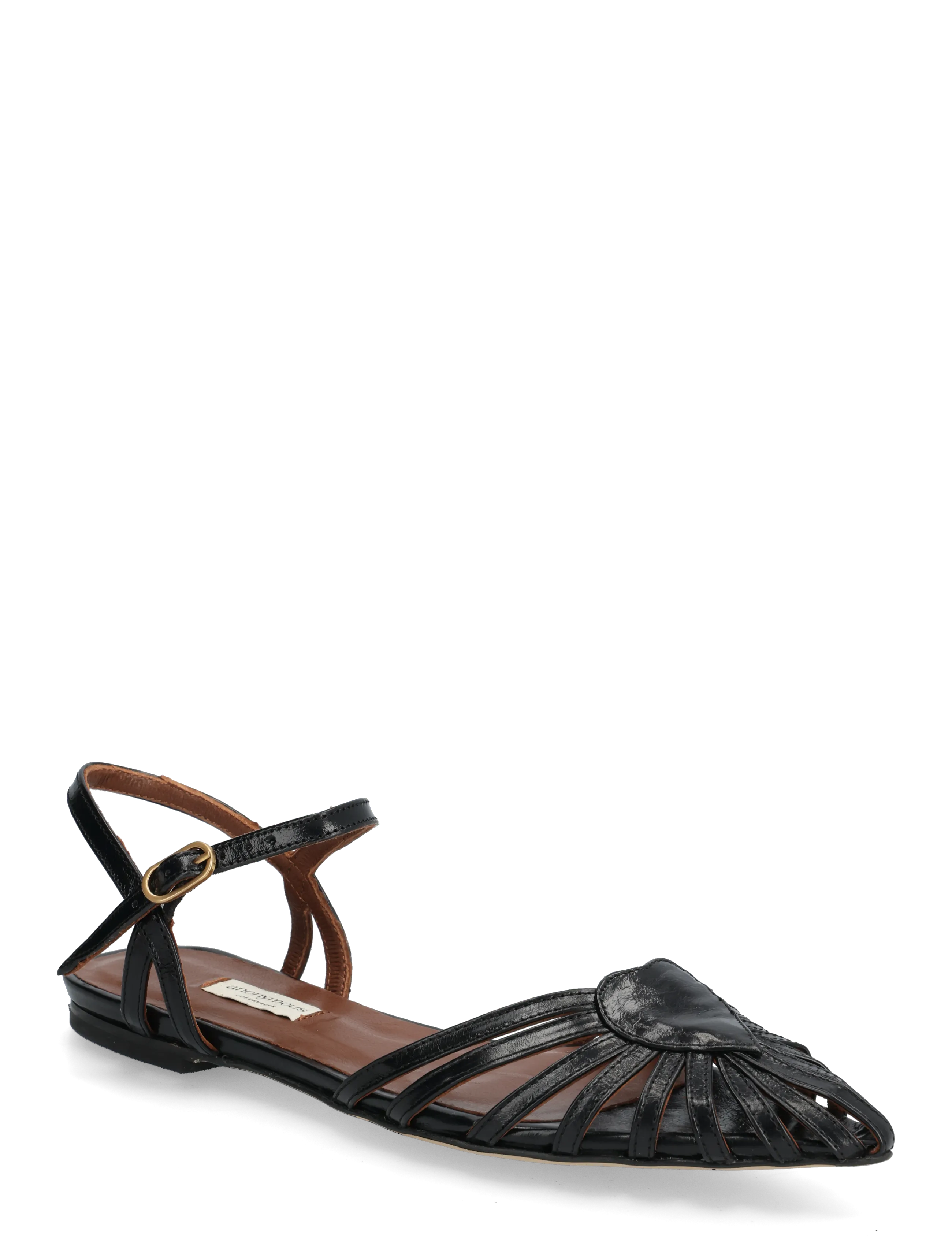 Anonymous Copenhagen Keesha 10 - Anonymous Copenhagen - CRINKLED POLISHED GOAT BLACK / black