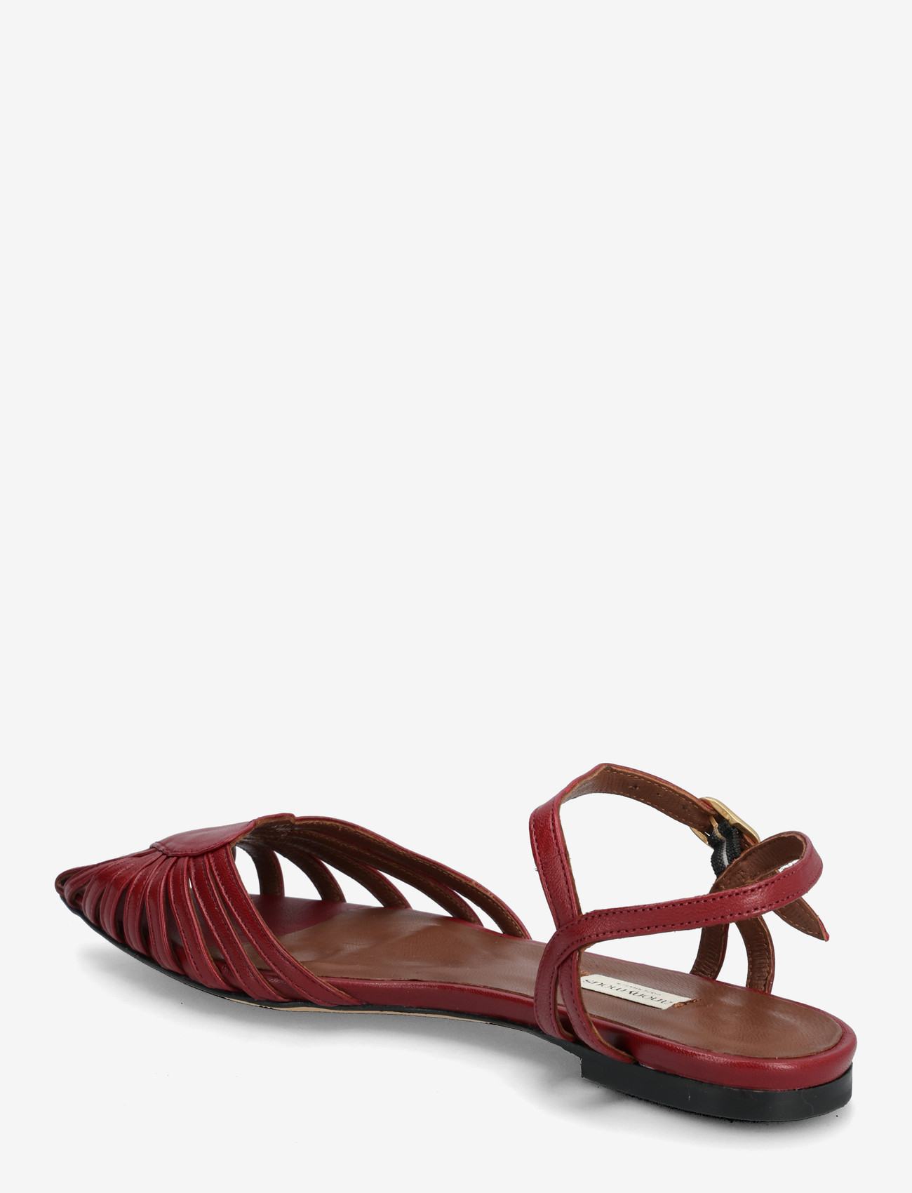 Anonymous Copenhagen - Keesha 10 - flache sandalen - shiny lamb pomegranate - 2