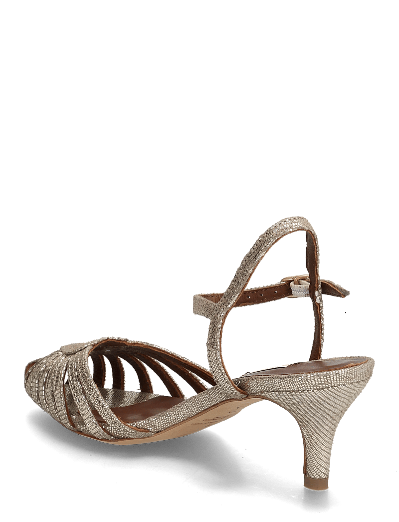 Anonymous Copenhagen - Keesha 55 - sandaletten - lizard metallic goat vintage champagne - 2