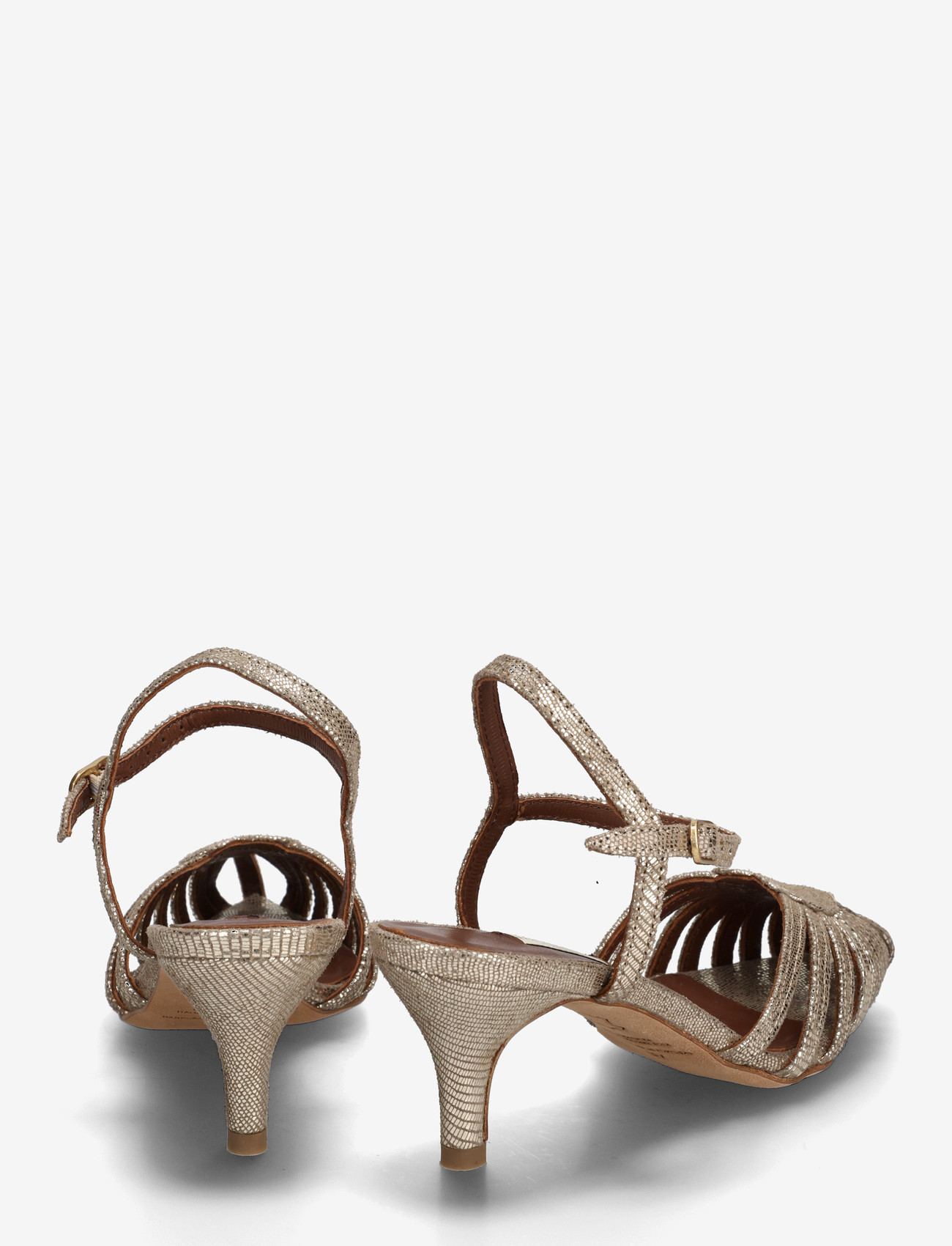 Anonymous Copenhagen - Keesha 55 - sandaletten - lizard metallic goat vintage champagne - 4