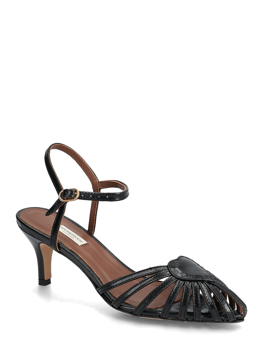 Anonymous Copenhagen - Keesha 55 - sandaletter - crinkled polished goat black - 0