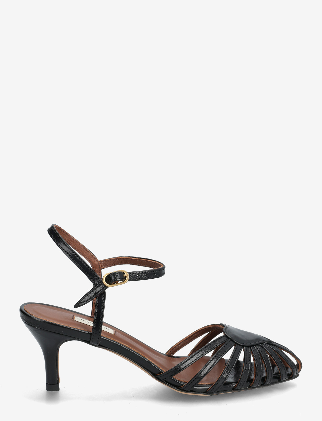 Anonymous Copenhagen - Keesha 55 - sandaletten - crinkled polished goat black - 1