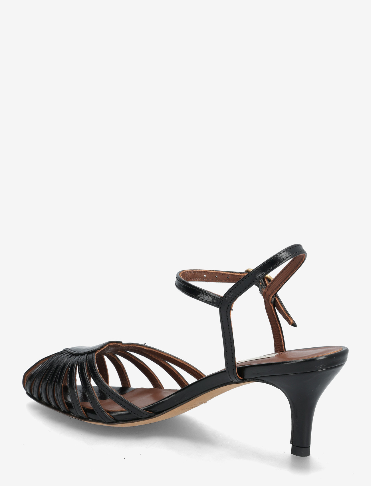 Anonymous Copenhagen - Keesha 55 - sandaletten - crinkled polished goat black - 2