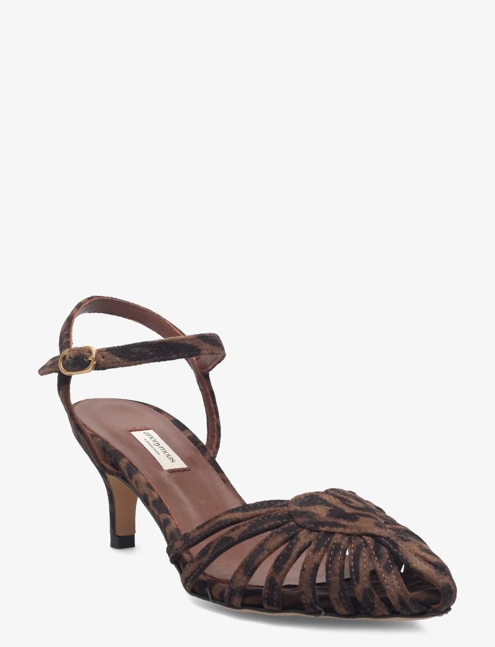 Anonymous Copenhagen - Keesha 55 - sandaletter - calf suede print jaguar - 0