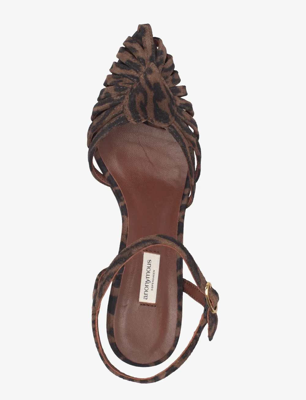 Anonymous Copenhagen - Keesha 55 - sandaletter - calf suede print jaguar - 3