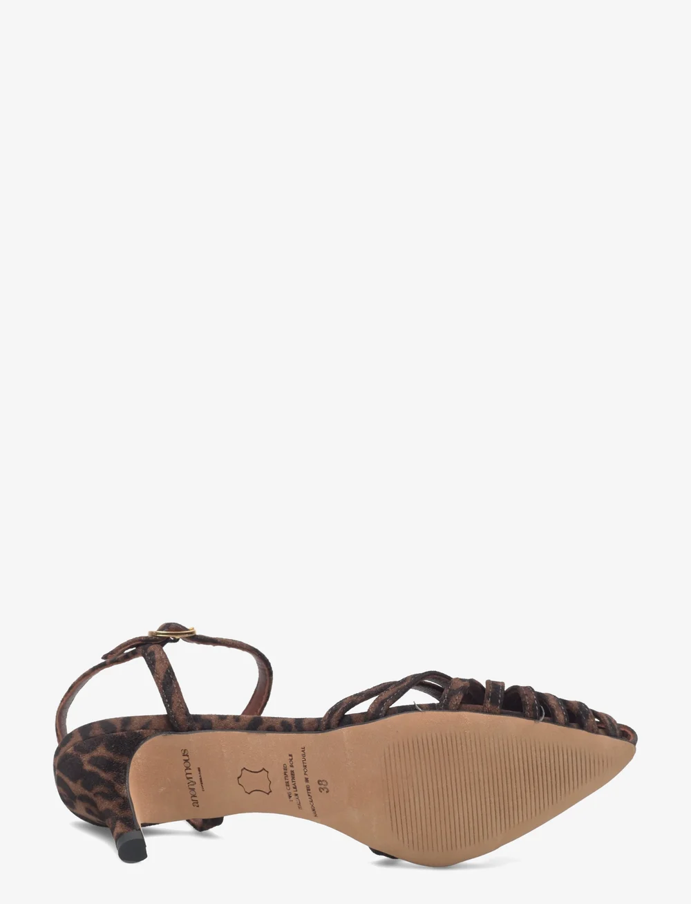 Anonymous Copenhagen - Keesha 55 - sandaletter - calf suede print jaguar - 4