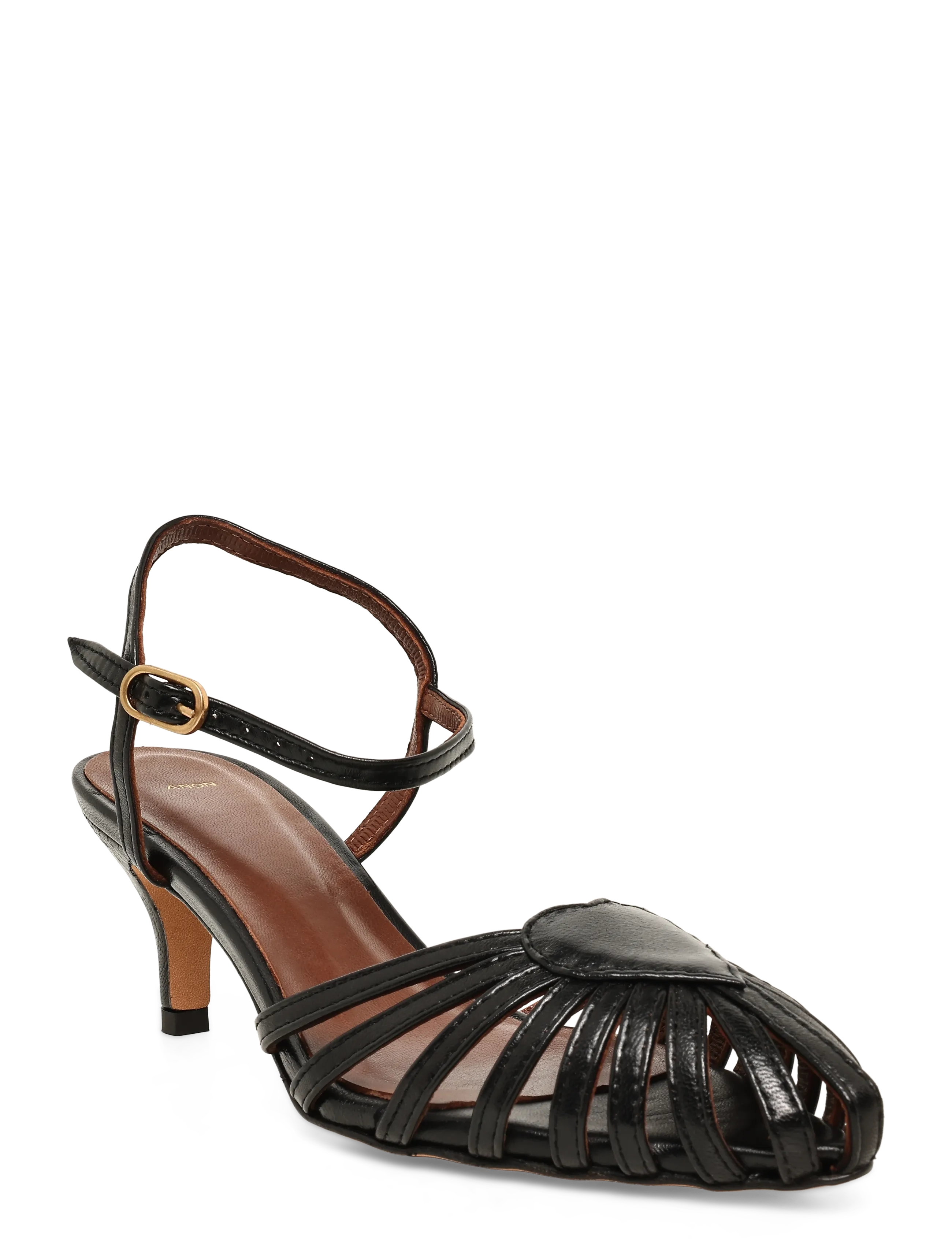Anonymous Copenhagen Keesha 55 - Pulmakingad - SHINY LAMB BLACK / black