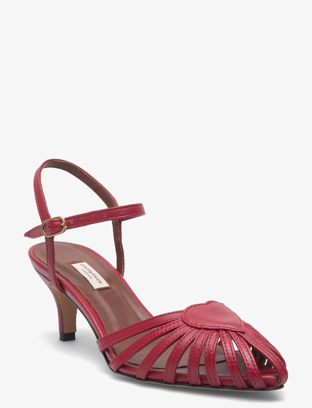 Anonymous Copenhagen - Keesha 55 - sandaletter - shiny lamb ruby red - 1