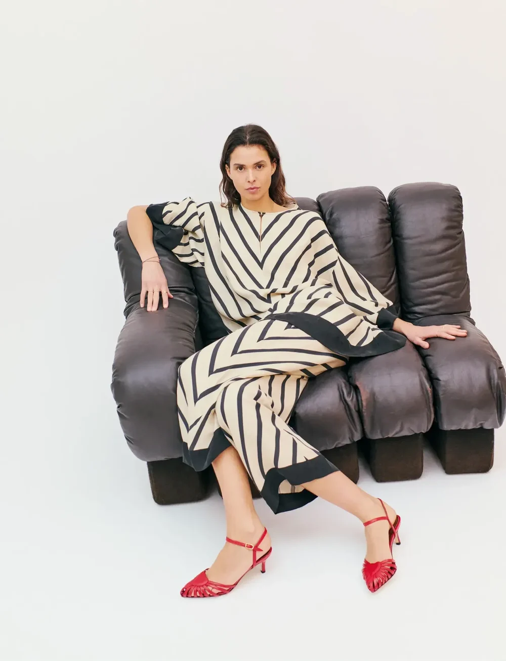 Anonymous Copenhagen - Keesha 55 - sandaletter - shiny lamb ruby red - 0