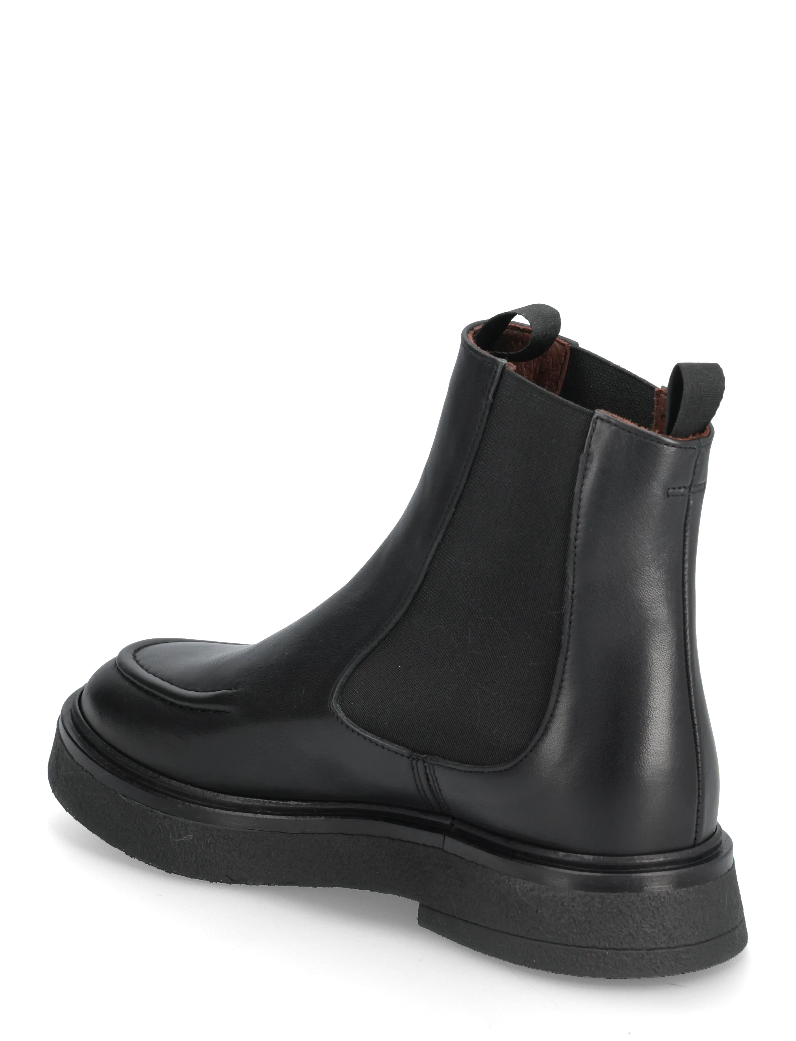 Anonymous Copenhagen - Kikie flat platform - stiefel - soft calf & sole black & black - 3