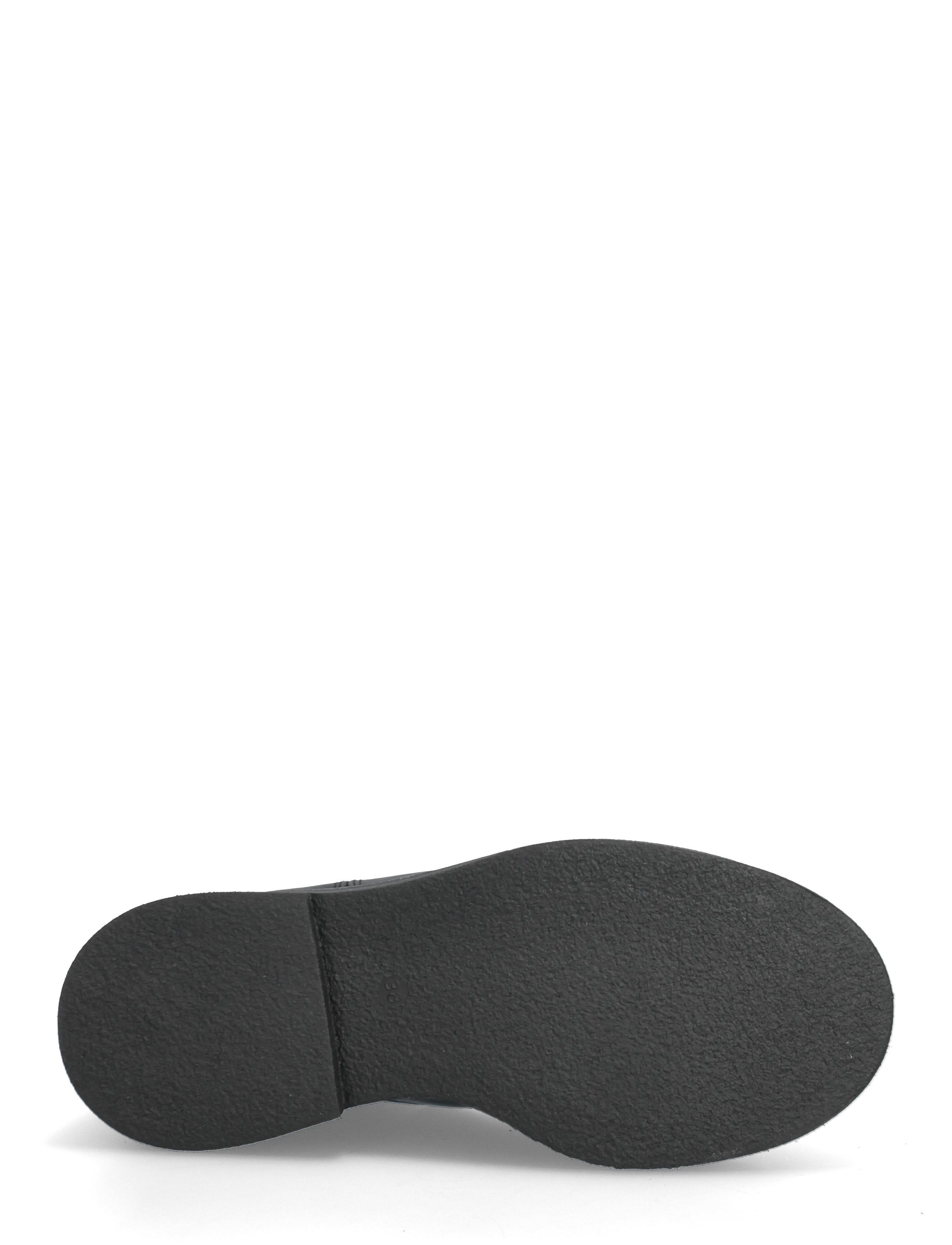Anonymous Copenhagen - Kikie flat platform - stiefel - soft calf & sole black & black - 5