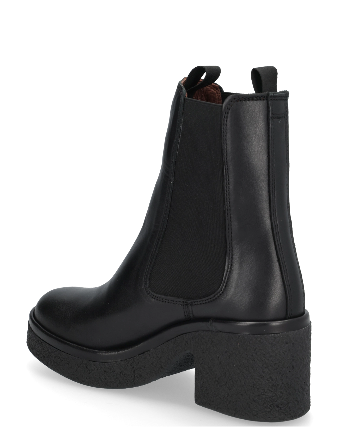 Anonymous Copenhagen - Laurell 65 platform - chelsea-saapad - soft calf & sole black & black - 1