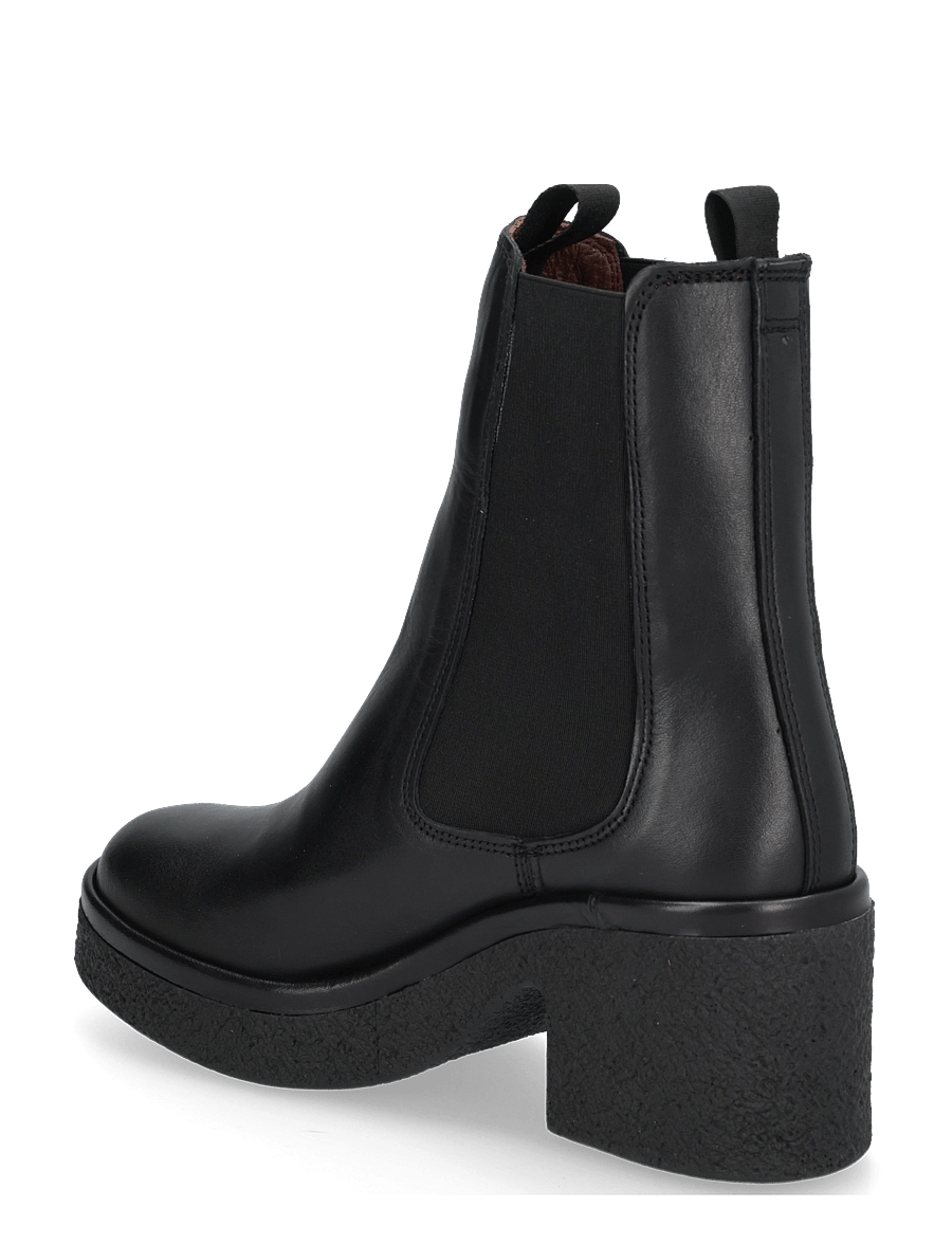 Anonymous Copenhagen - Laurell 65 platform - chelsea-saapad - soft calf & sole black & black - 1