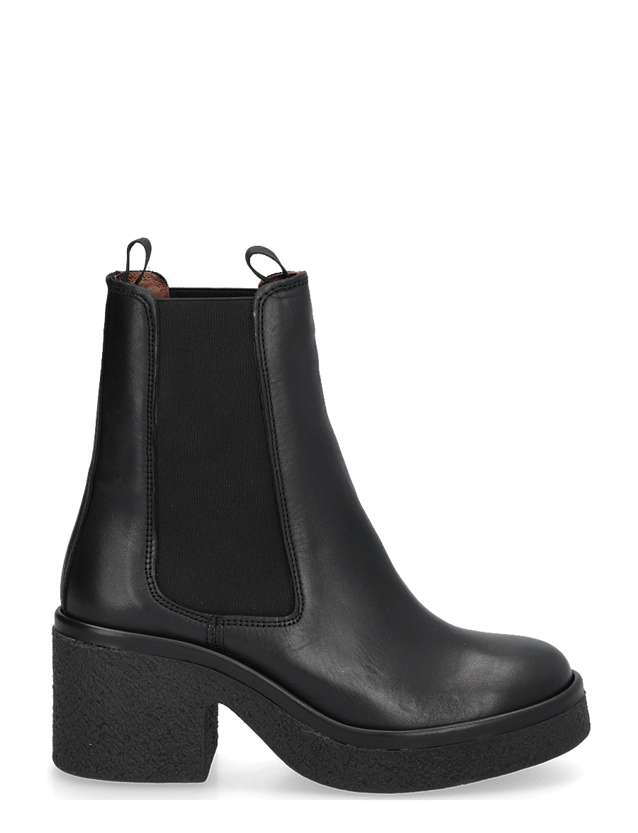 Anonymous Copenhagen - Laurell 65 platform - chelsea-saapad - soft calf & sole black & black - 2